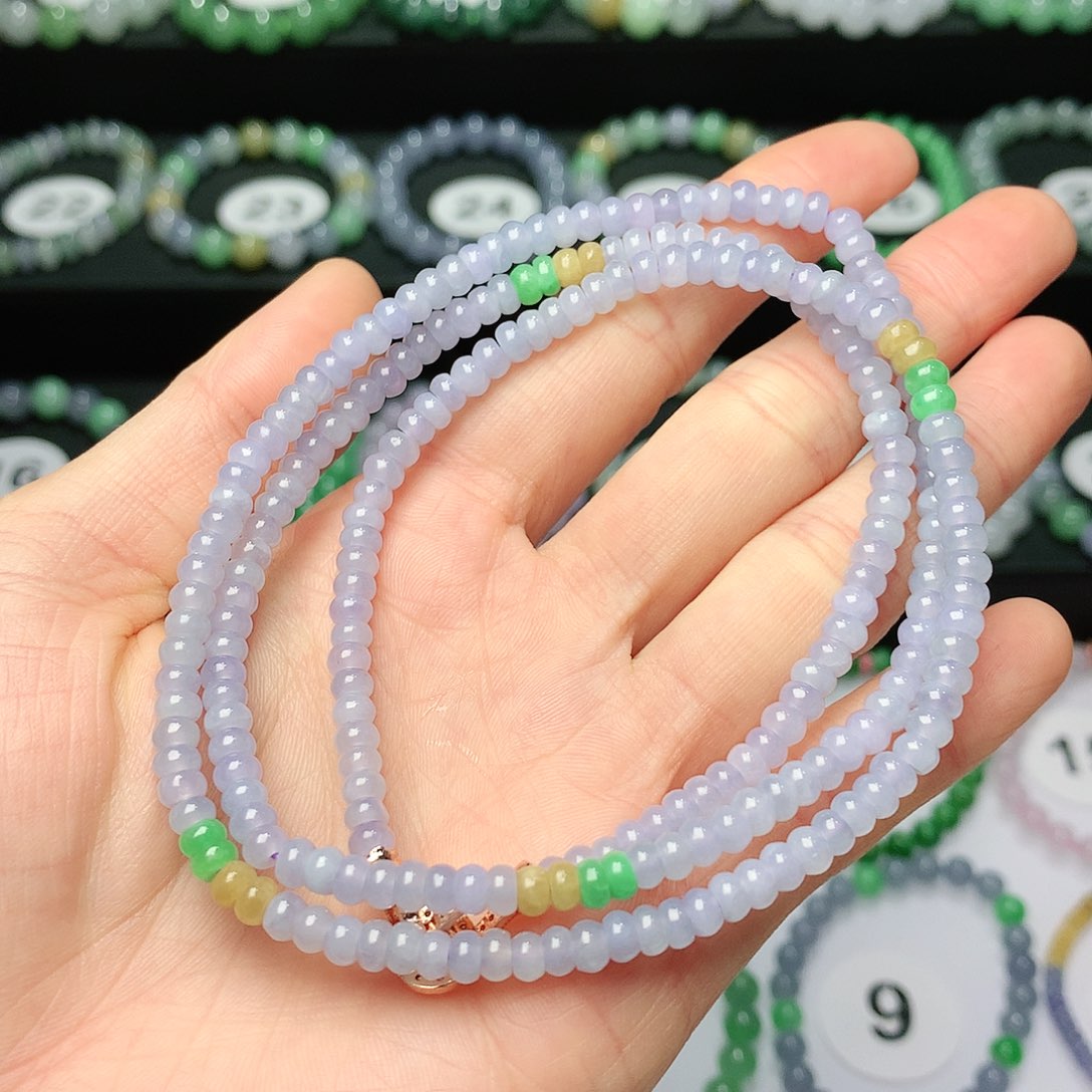 翡翠手链未镶嵌翡翠