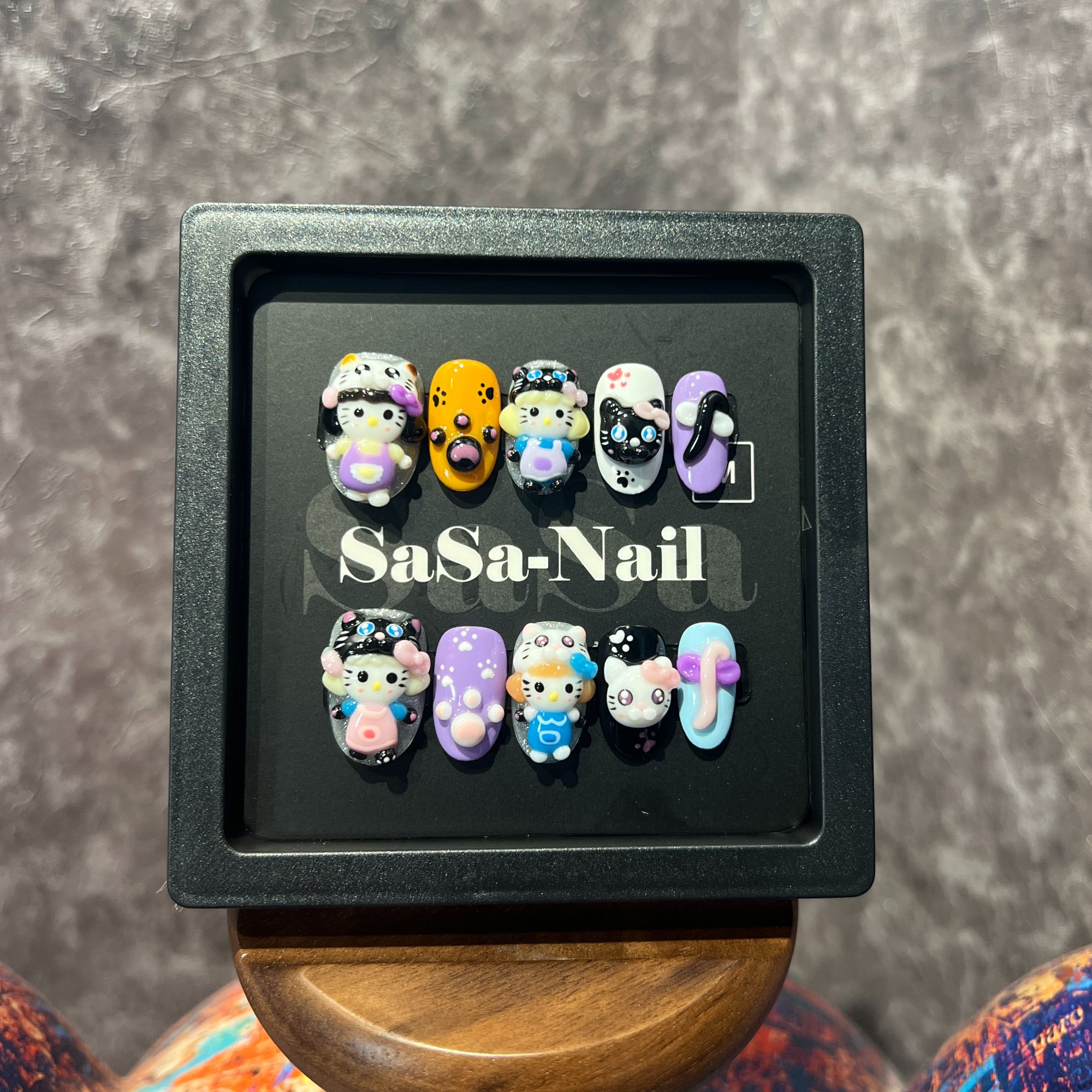 251✓SaSaNail 纯手工高端定制穿戴甲
