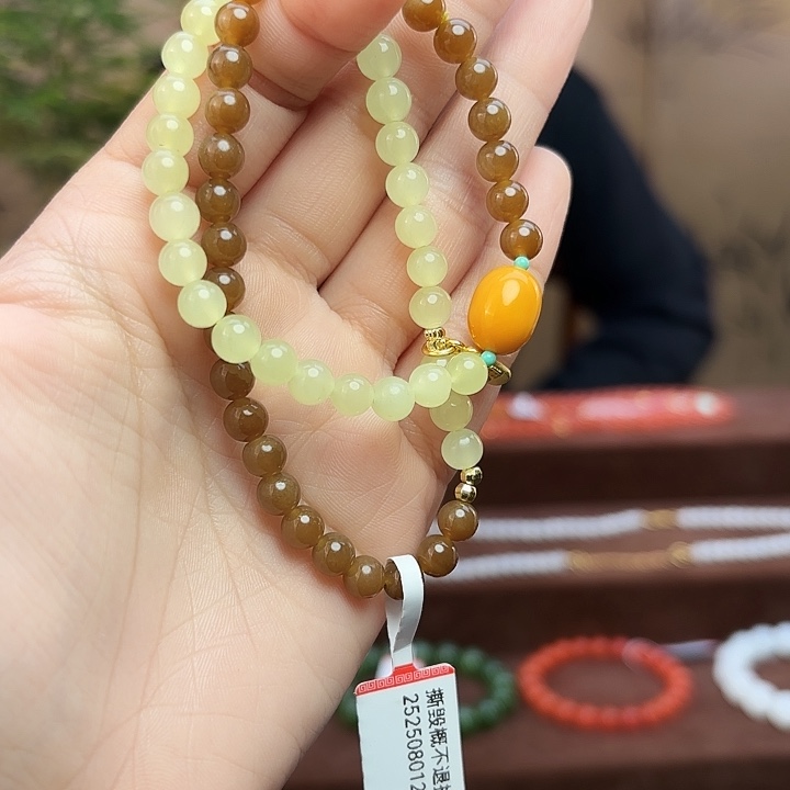 和田玉手链未镶嵌