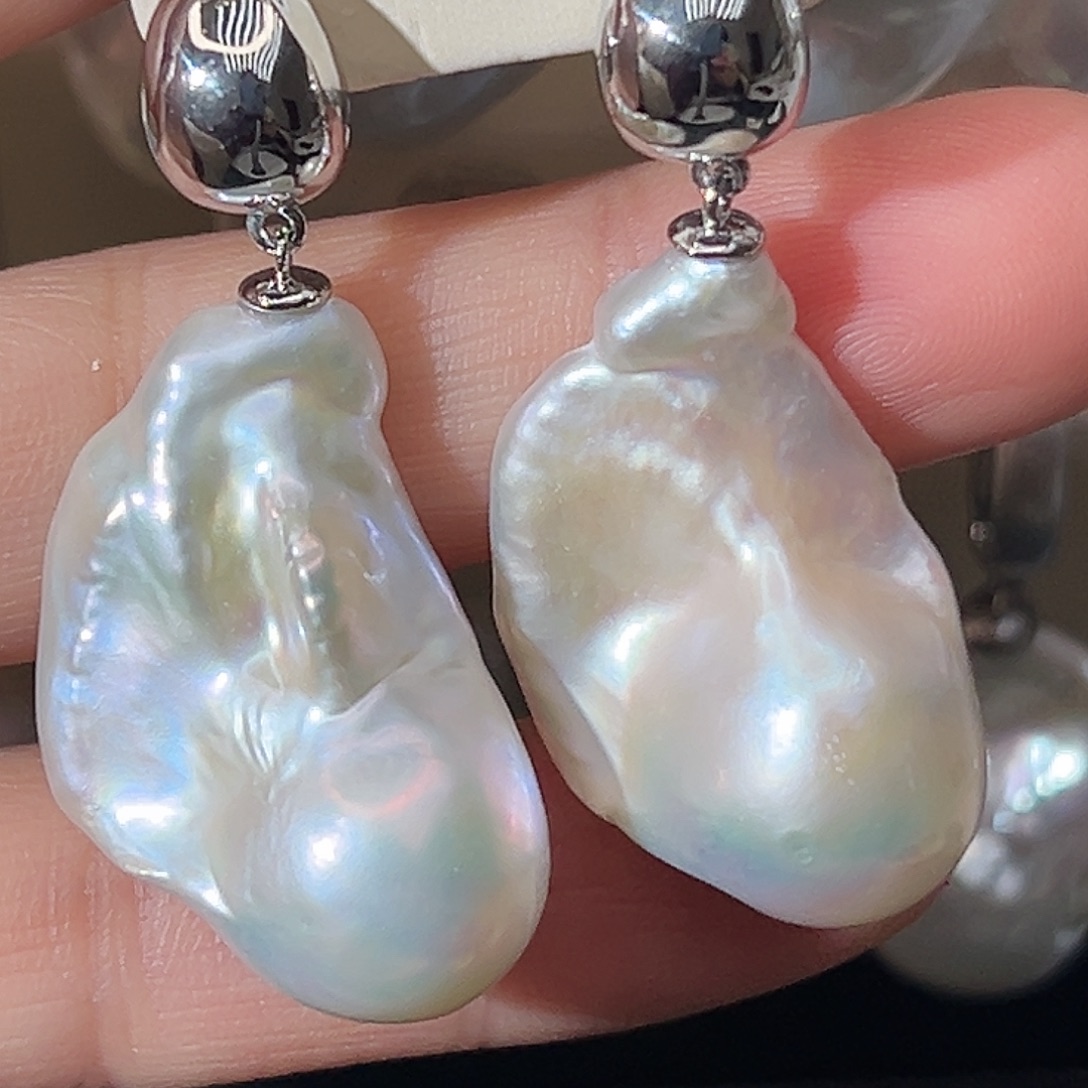 ●***●未镶嵌耳饰淡水珍珠