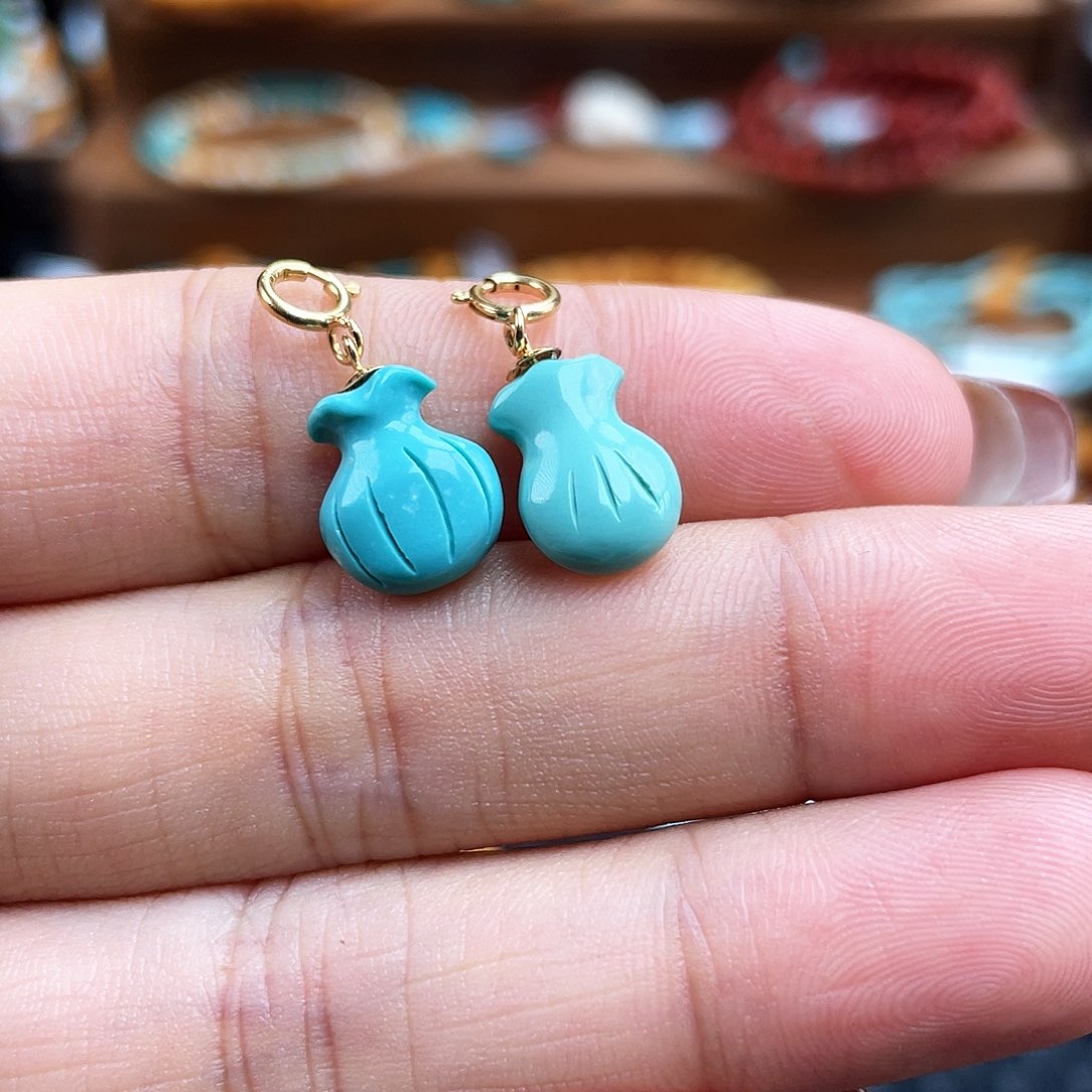 绿松石未镶嵌滴流滴流多样发其一