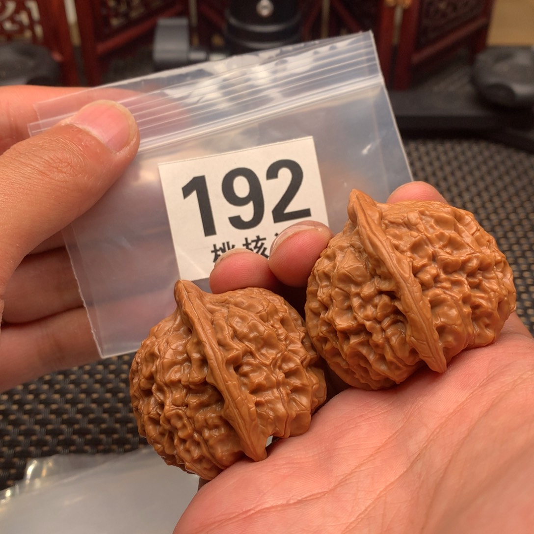 文玩核桃把件蓟县元宝41