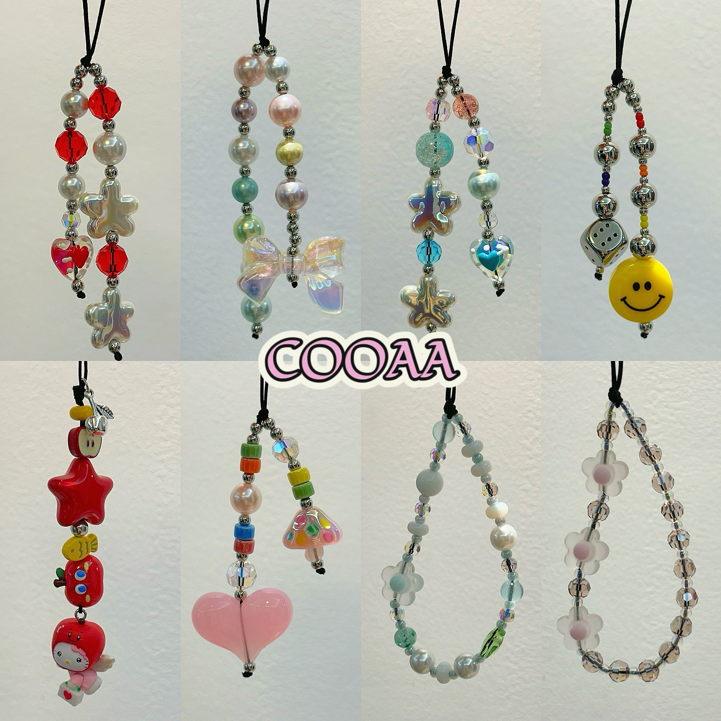 ins手机壳手链新女款配件苹果挂绳手机壳链条C家