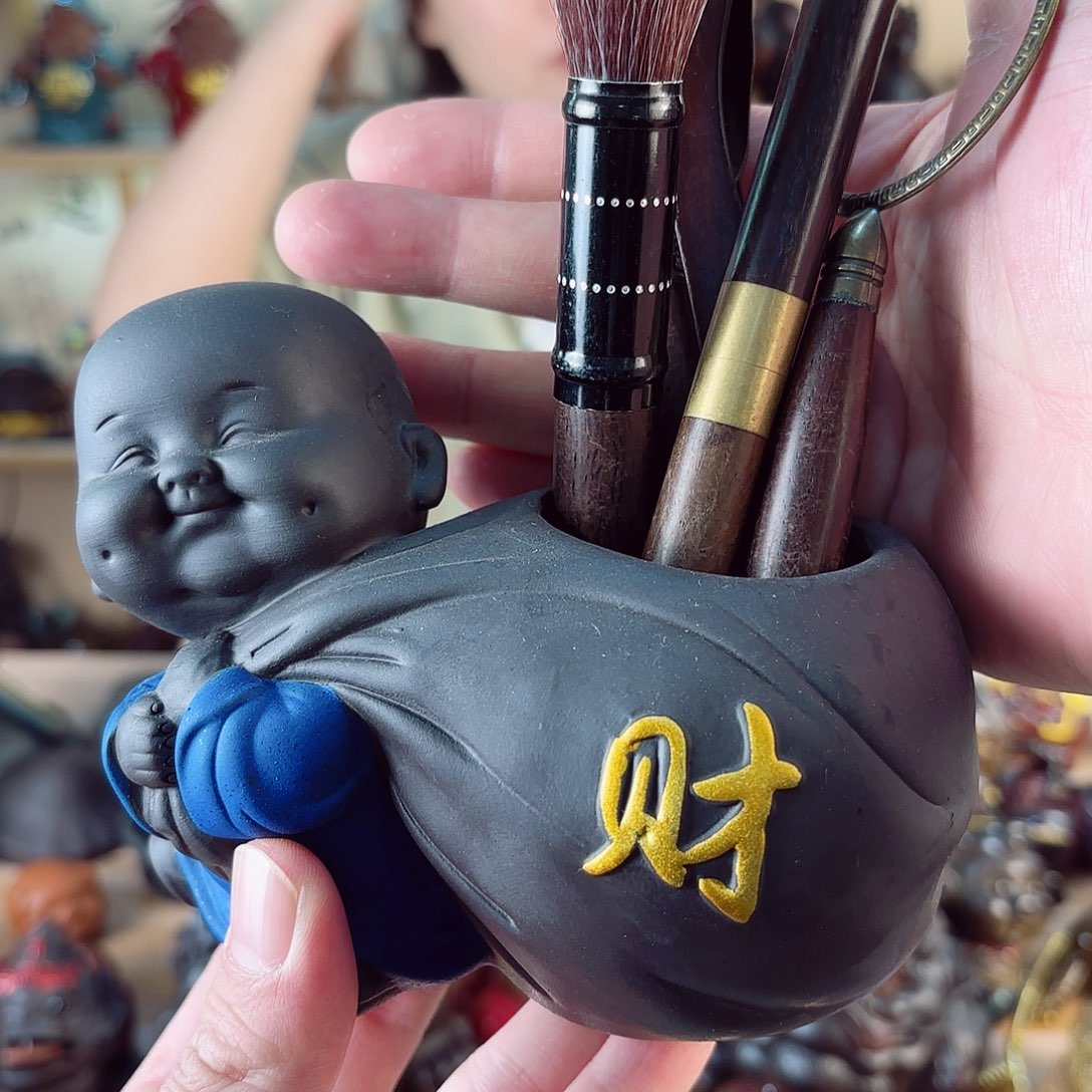 紫砂茶宠紫陶树脂茶宠摆件