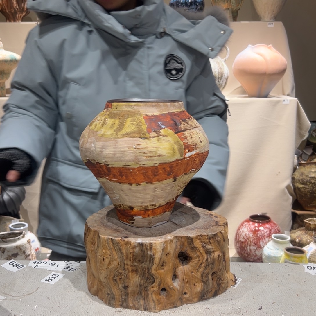 景德镇高温陶瓷花瓶摆件700花瓶摆件