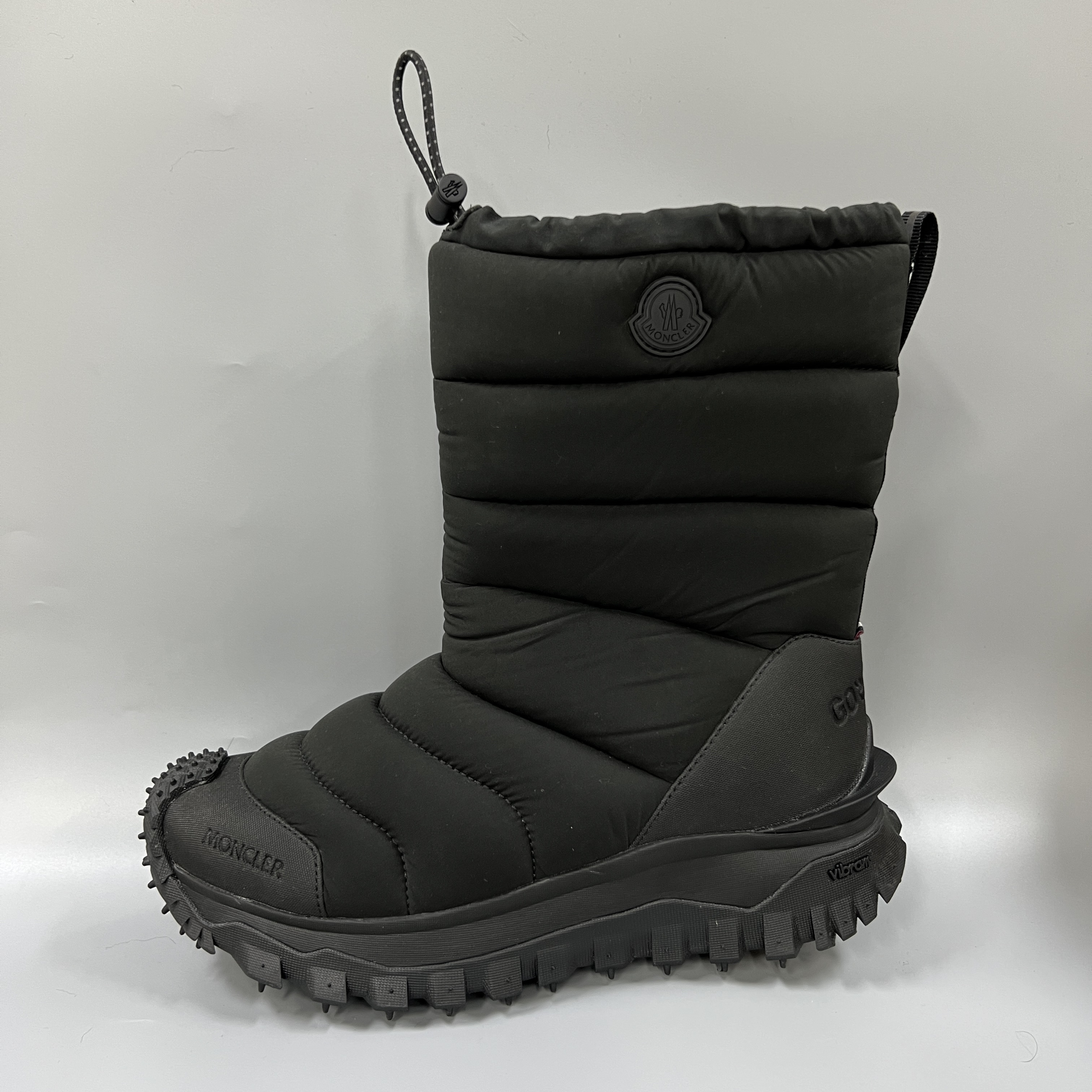 MONCLER/蒙口 mo060 经典面包鞋 黑色绿底 潮流百搭