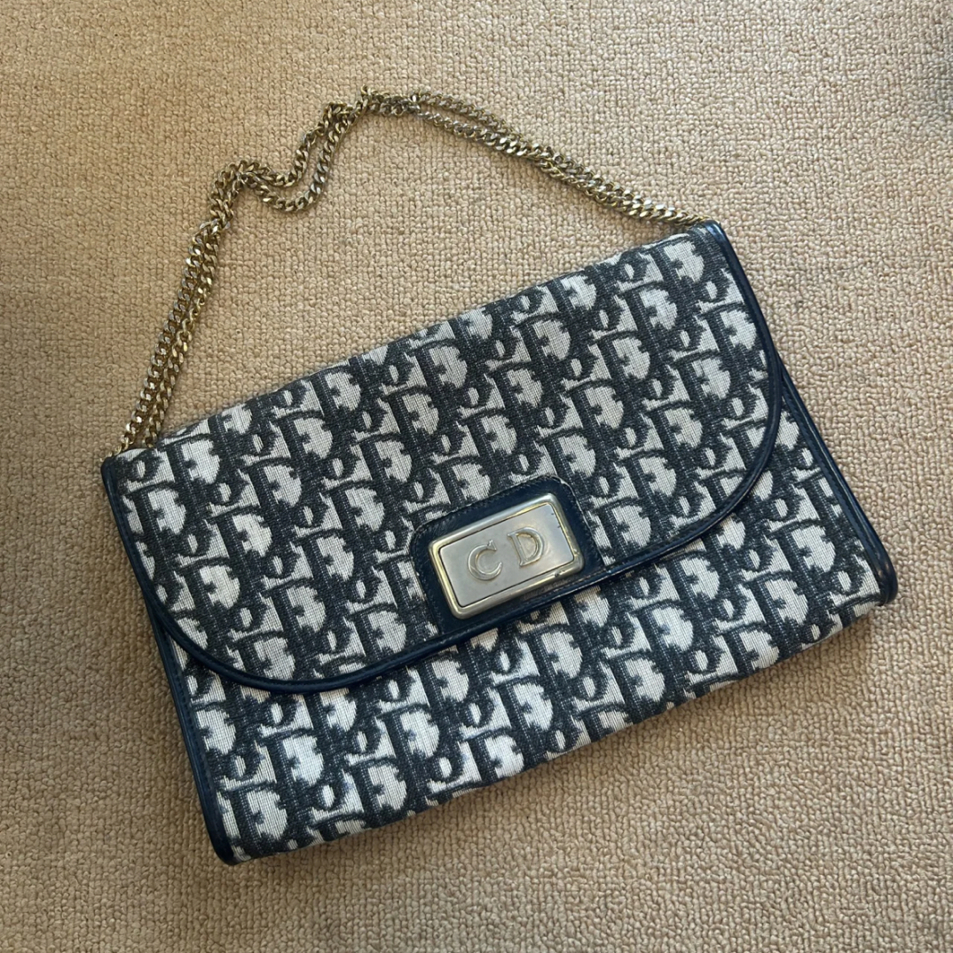 95新 DIOR/迪奥 Dior链条单肩腋下包