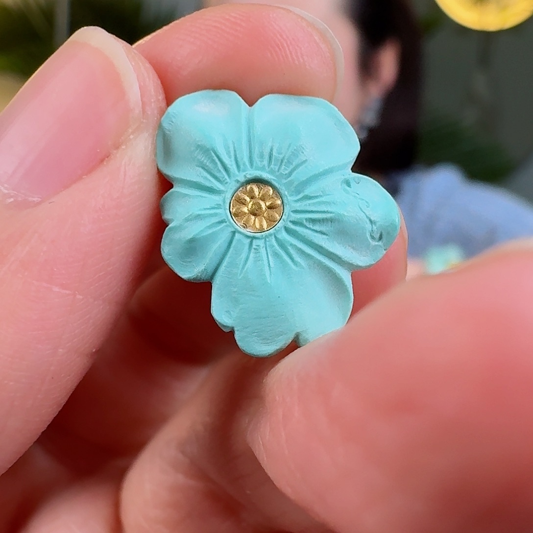 绿松石珠宝奇石未镶嵌