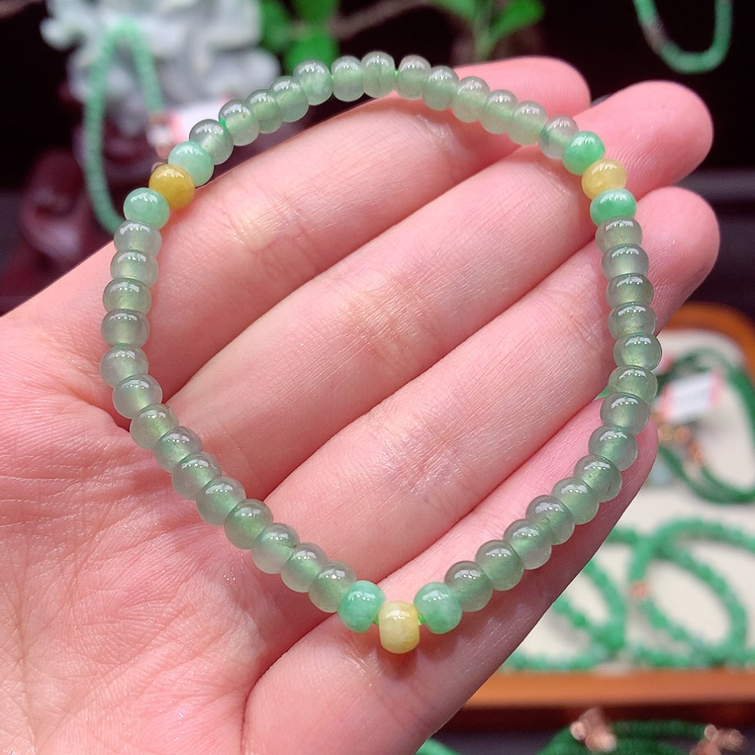 未镶嵌手链翡翠翡翠