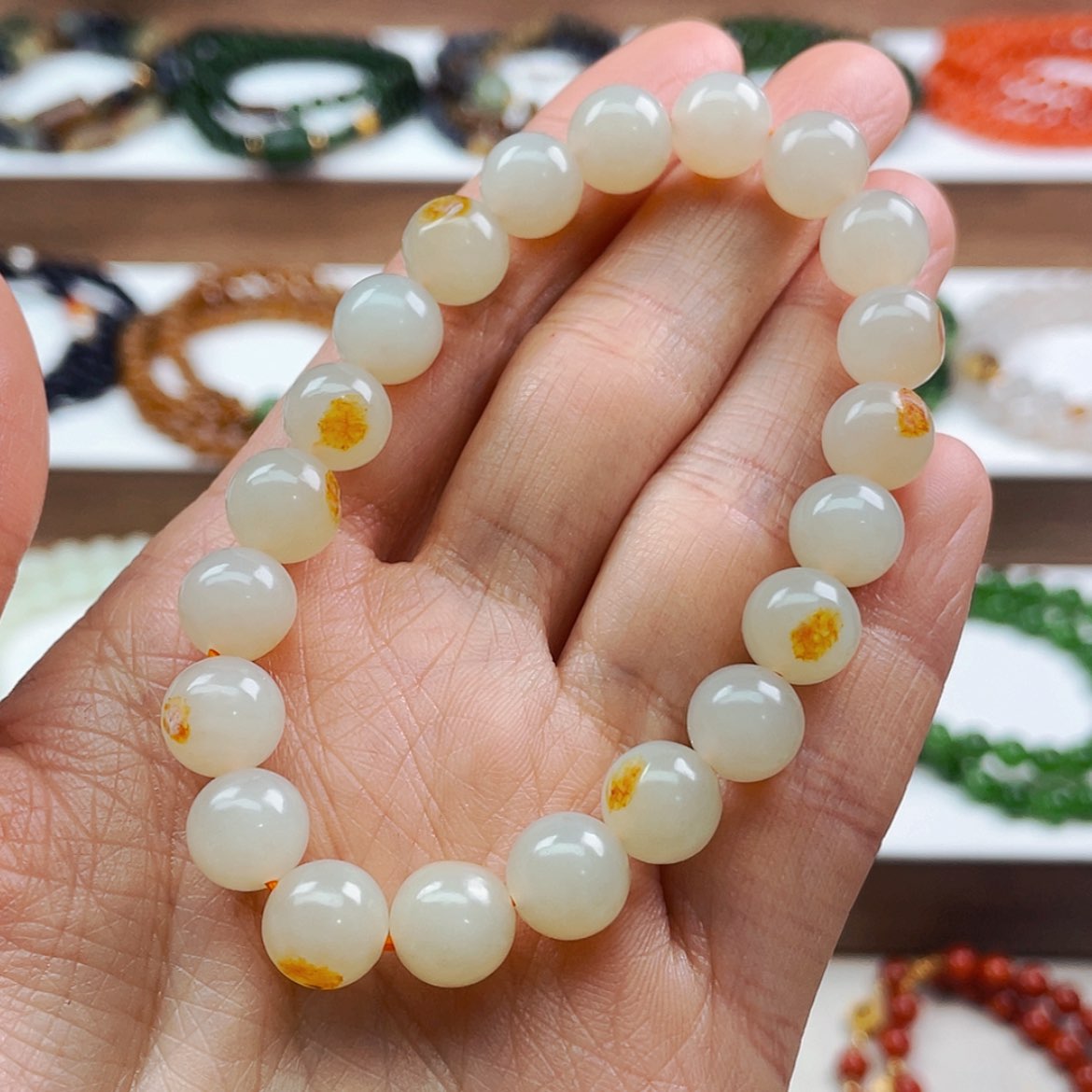 【闪购商品】和田玉手串未镶嵌