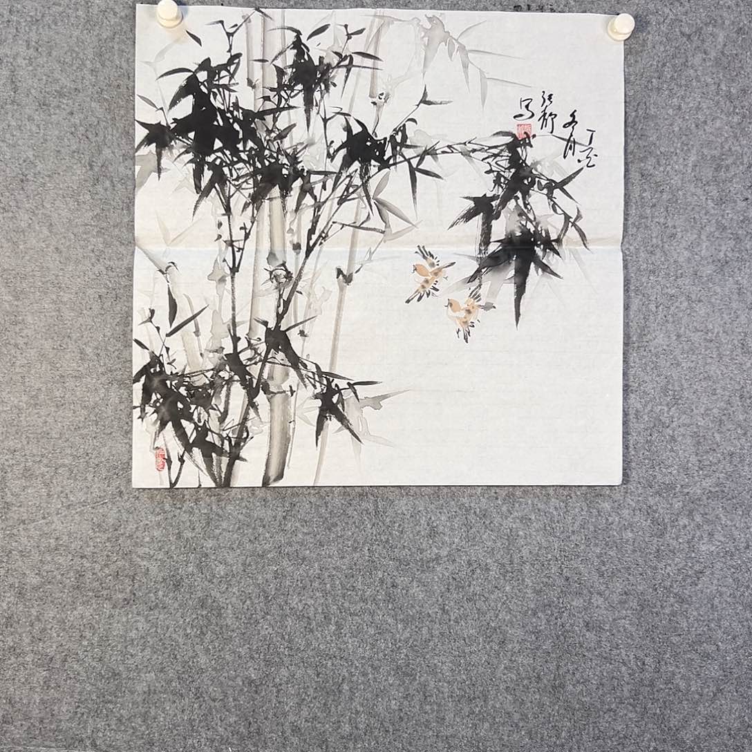 国画207 花鸟等各种鸟类栖息的