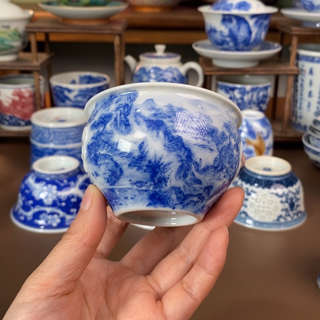 景德镇陶瓷手工手绘