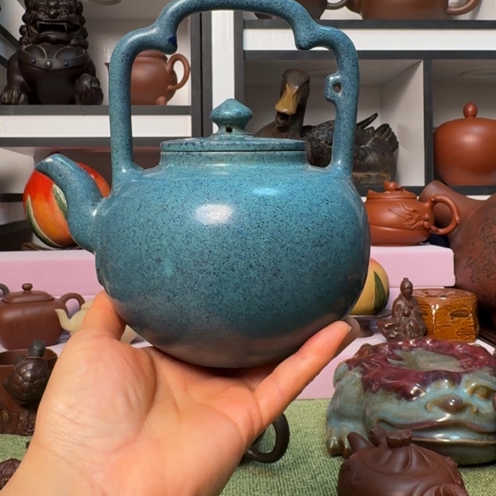 焦***瑞紫砂茶壶宜兴紫砂工艺美术