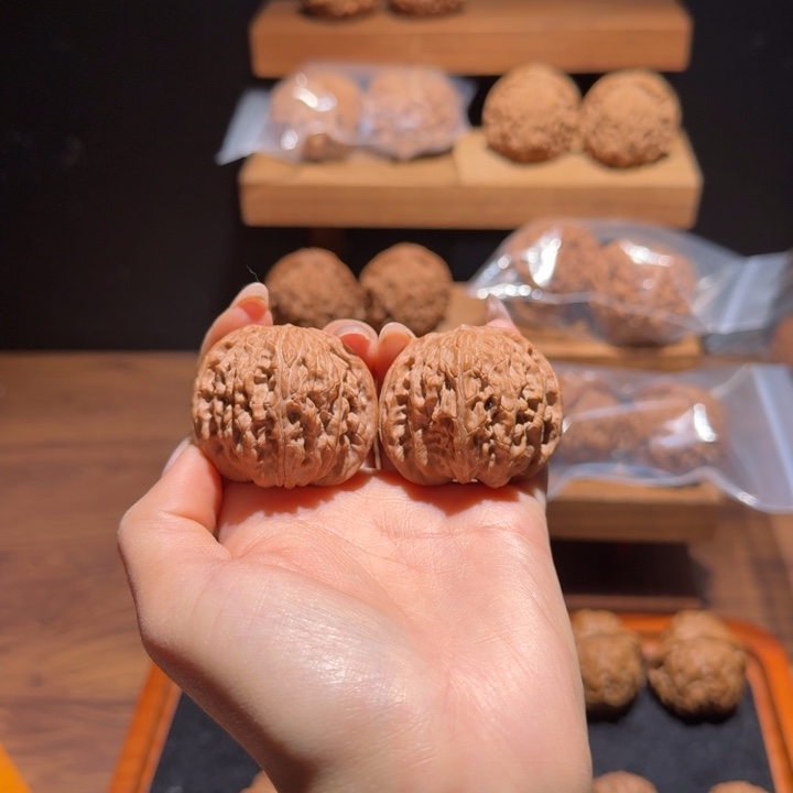 没***键吊坠文玩核桃40磨