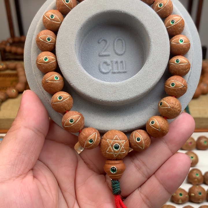 天***手凤眼菩提吊坠手串