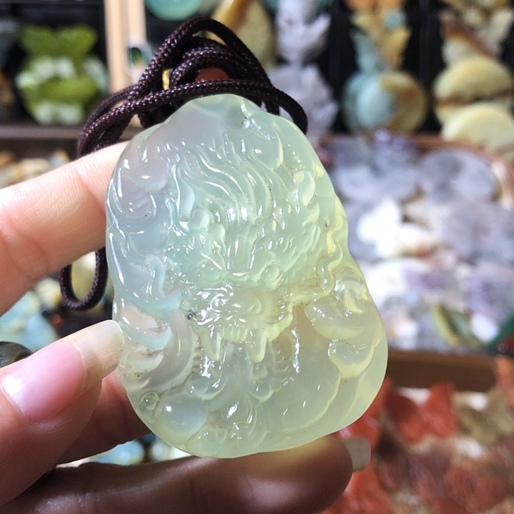 岫玉未镶嵌岫玉挂件