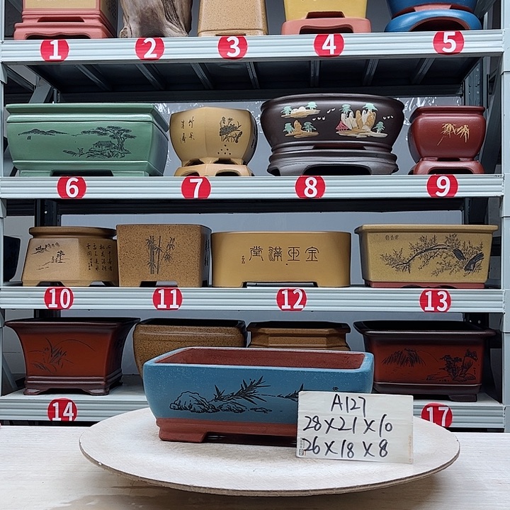 紫砂花盆紫砂花盆