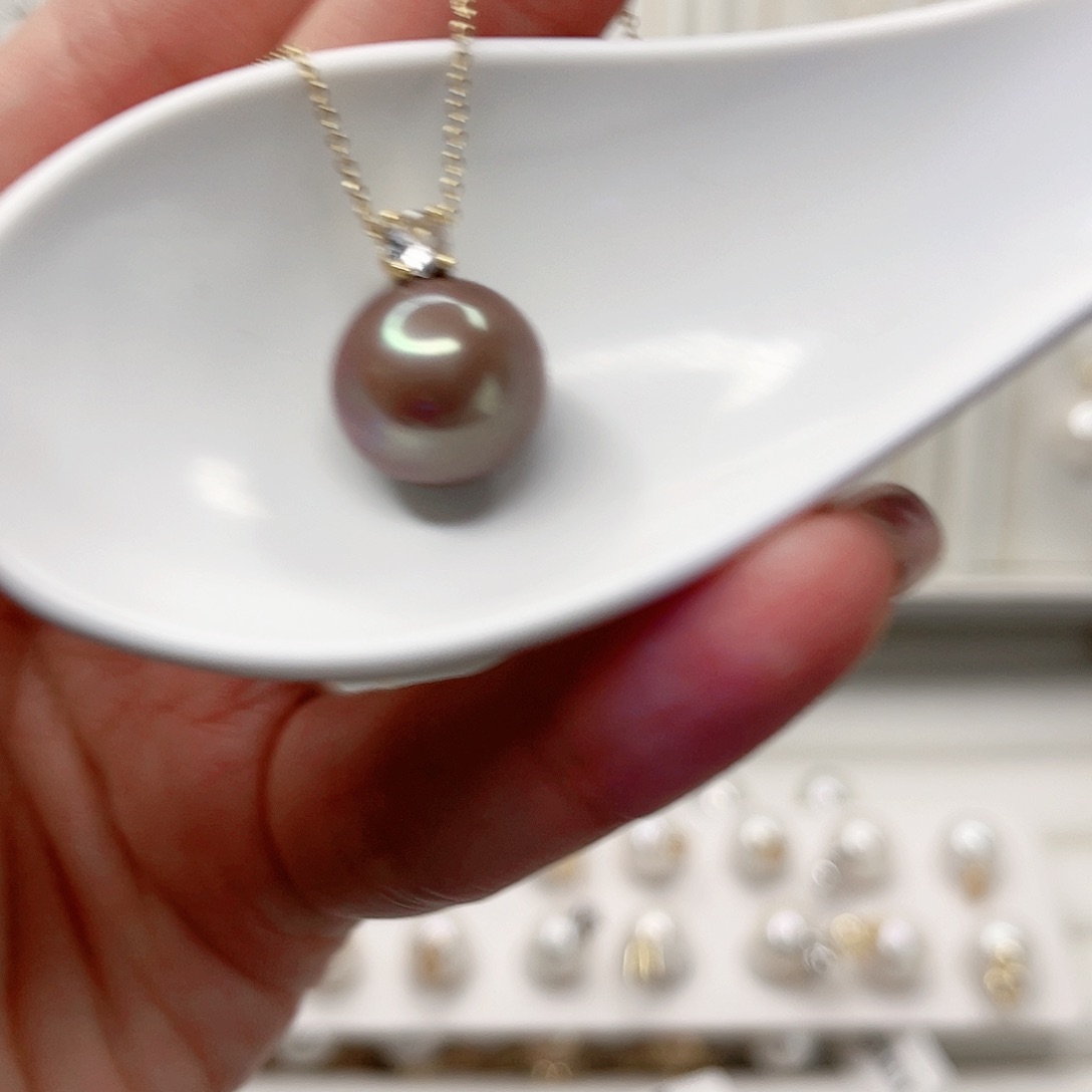 淡水珍珠颈饰合金