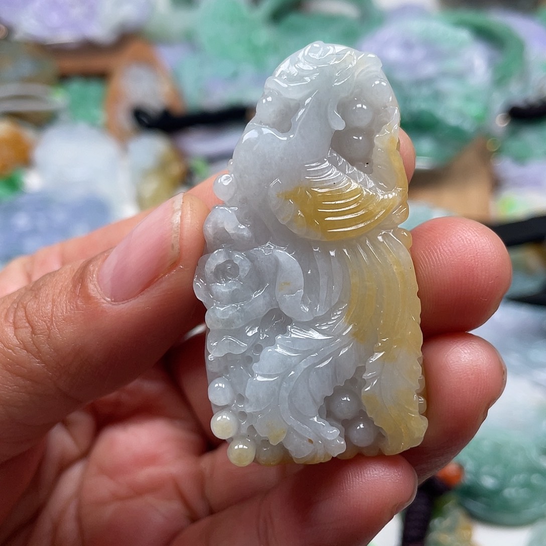颈饰未镶嵌翡翠翡玉缘翡翠