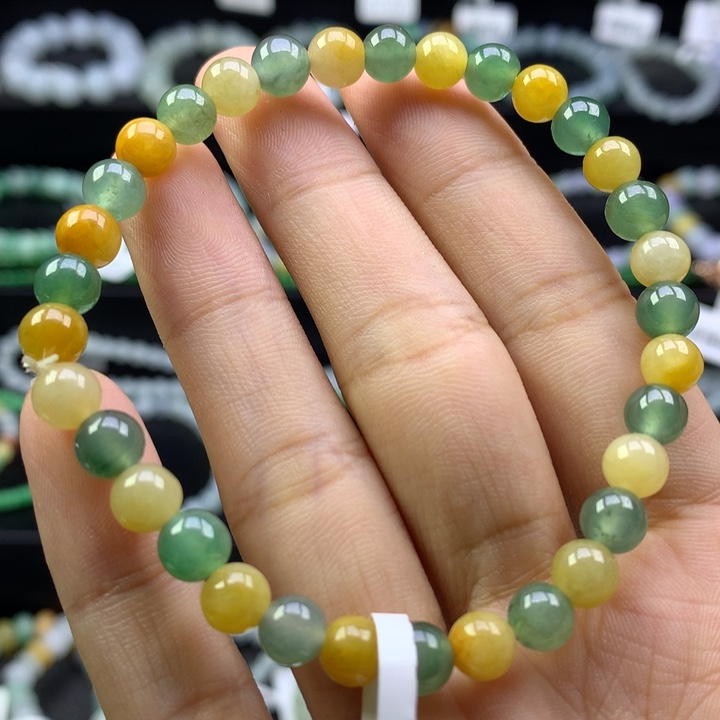 未镶嵌手串翡翠卡6