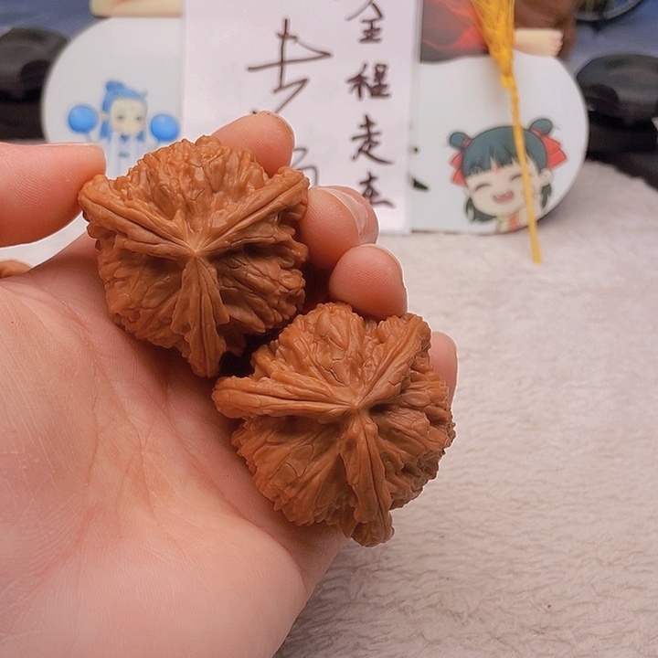吊坠文玩核桃强*三棱