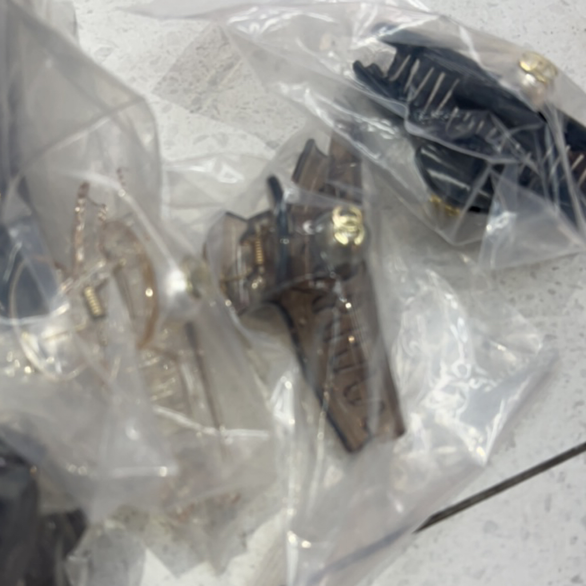 三色混发抓夹香香