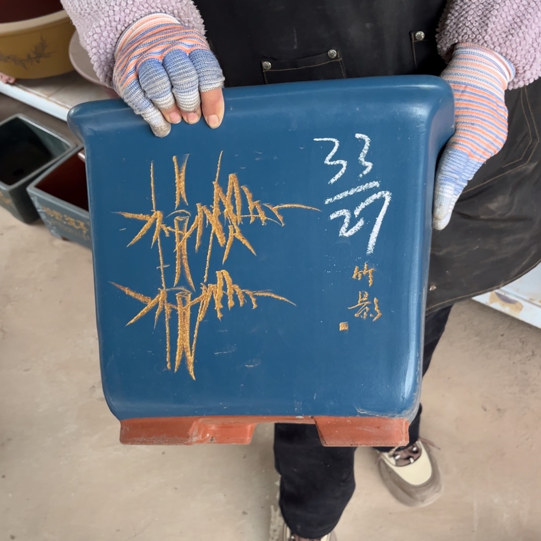 紫砂花盆盆景艺术