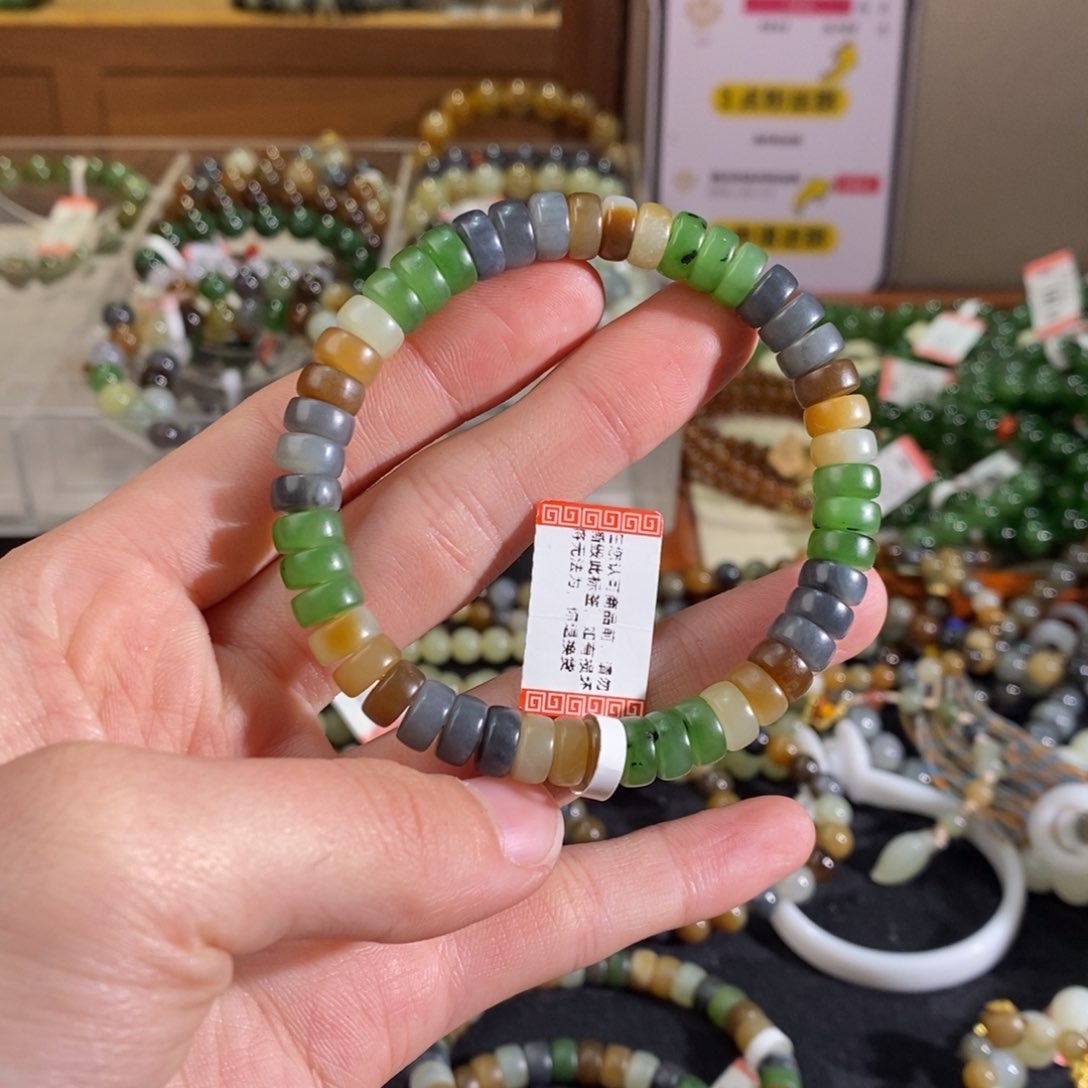 和田玉手链未镶嵌