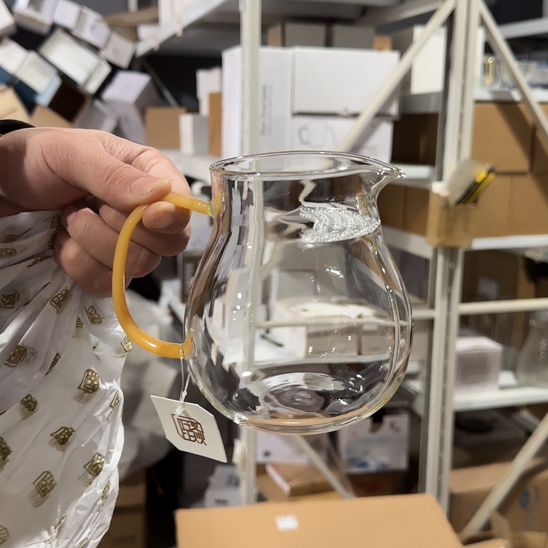 584高硼硅玻璃月牙公杯金玉