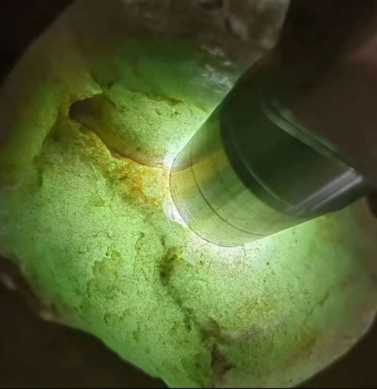 珠宝玉石定制翡翠玉石毛货抛光