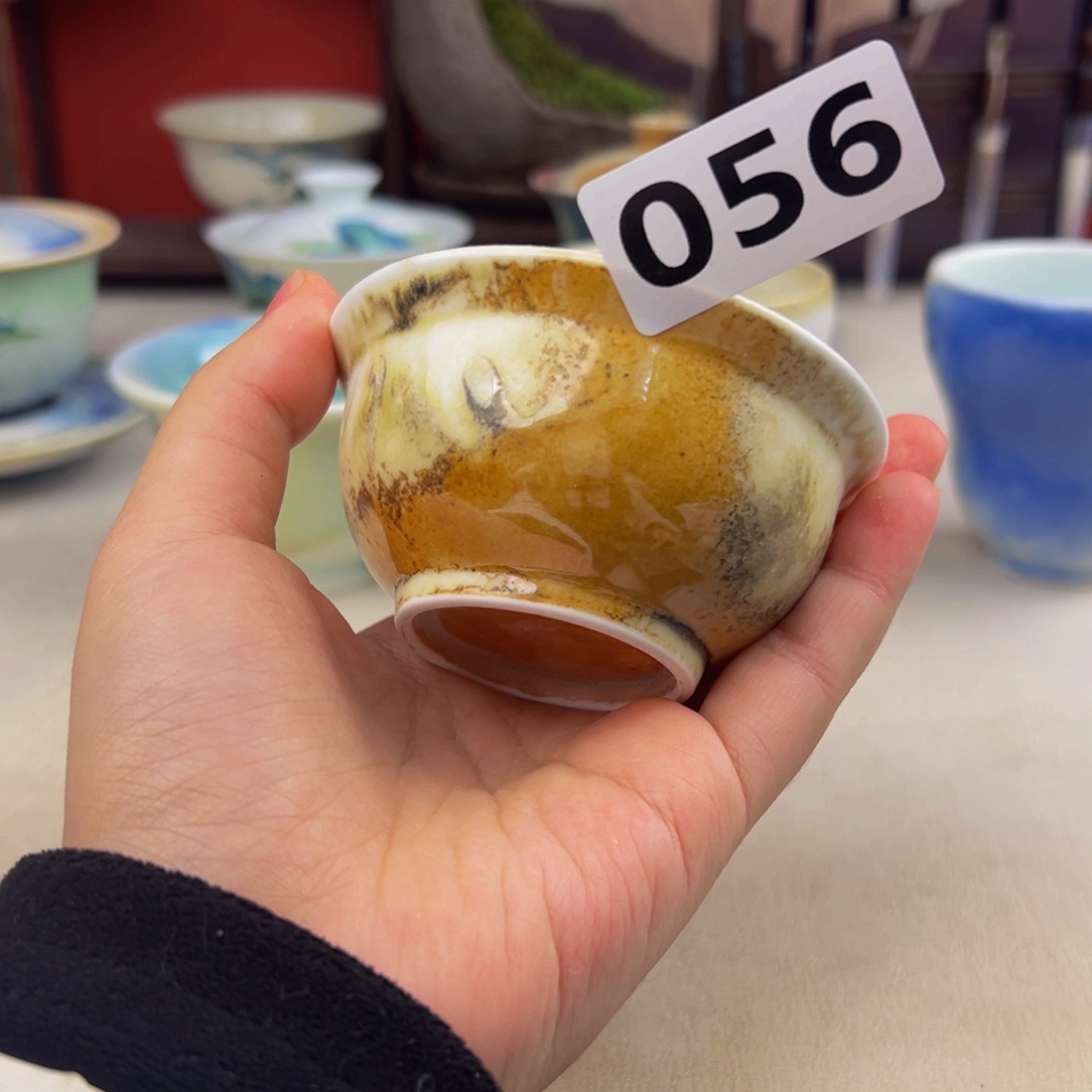 杯子纯手工柴烧主人杯