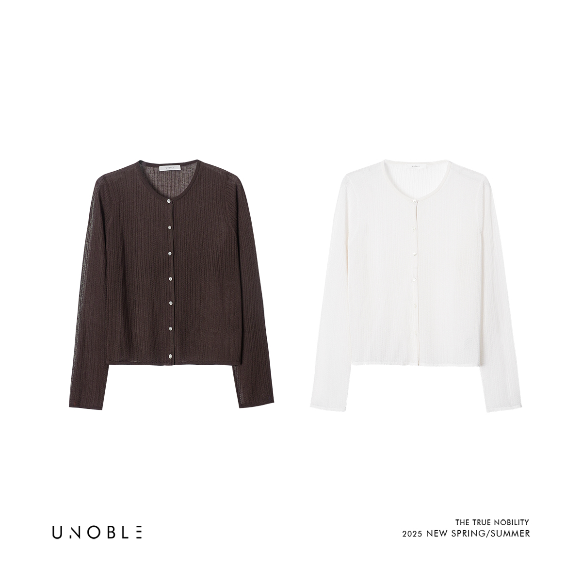 UNOBLE 2025 S/S【外搭开衫】夏季新品