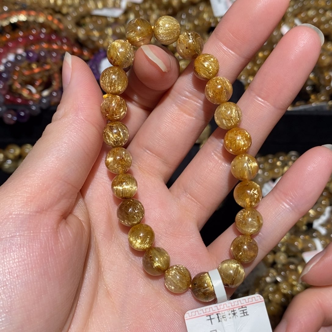 未镶嵌手串水晶手串