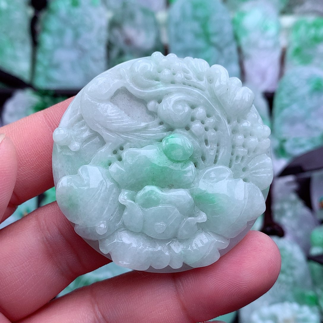 翡翠吊坠(不含链)未镶嵌