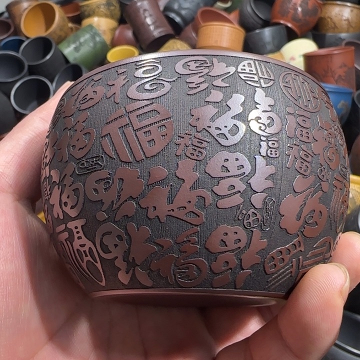 茶杯紫砂全手工制作工艺
