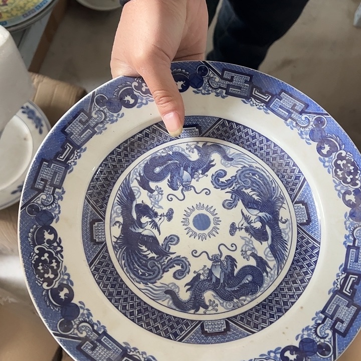 瓷片其它陶瓷一个10盘陶瓷