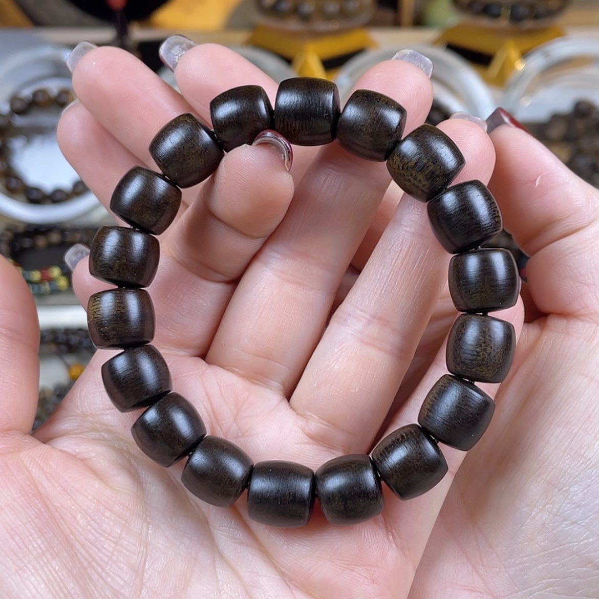 【闪购商品】沉香手串海*越南芽庄白棋楠