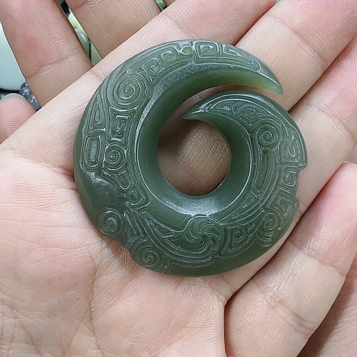 和田玉时来运转未镶嵌