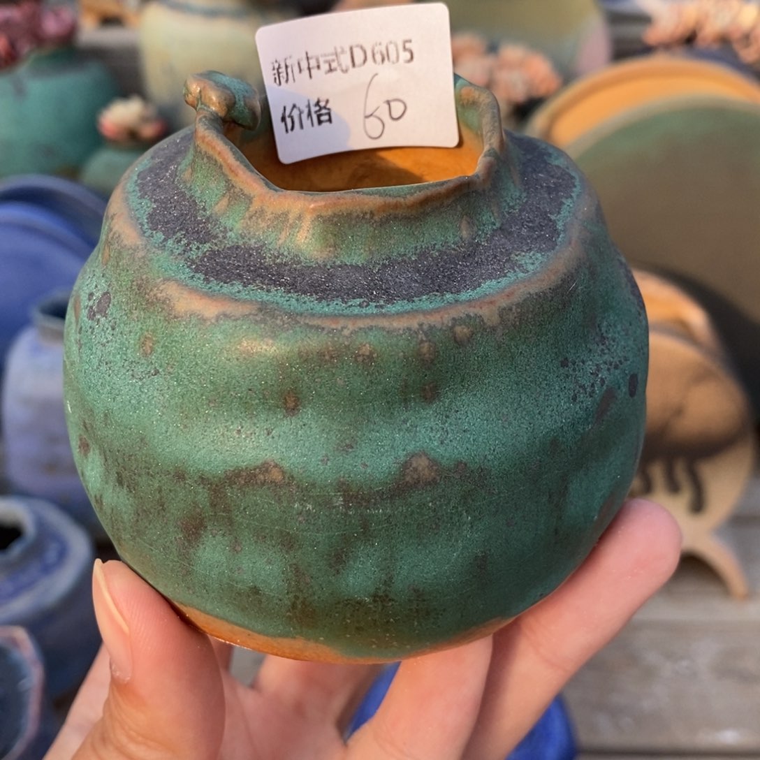 粗砂花盆1987盆新中式605