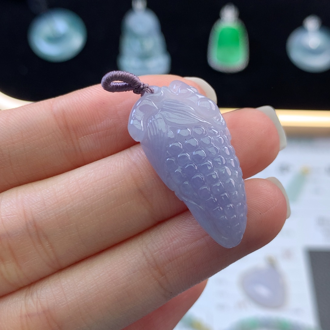 翡翠未镶嵌挂件48小时鉴赏期  退货不扣服务费