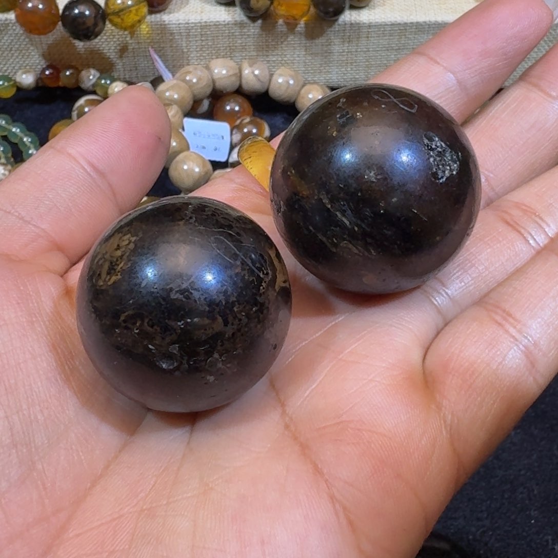 琥珀珠宝奇石未镶嵌?****✨手球