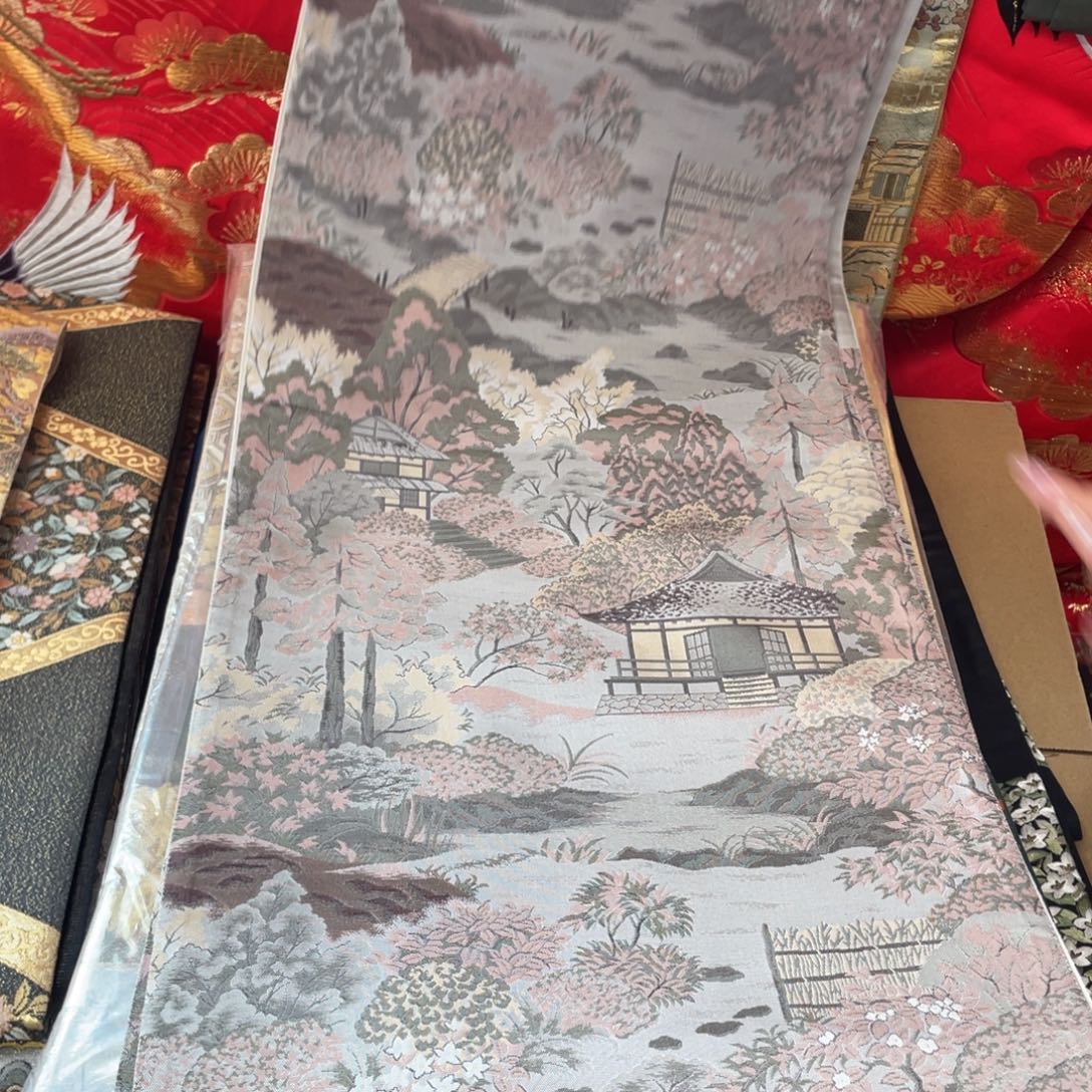 织绣唐锦桑蚕丝正绢面料