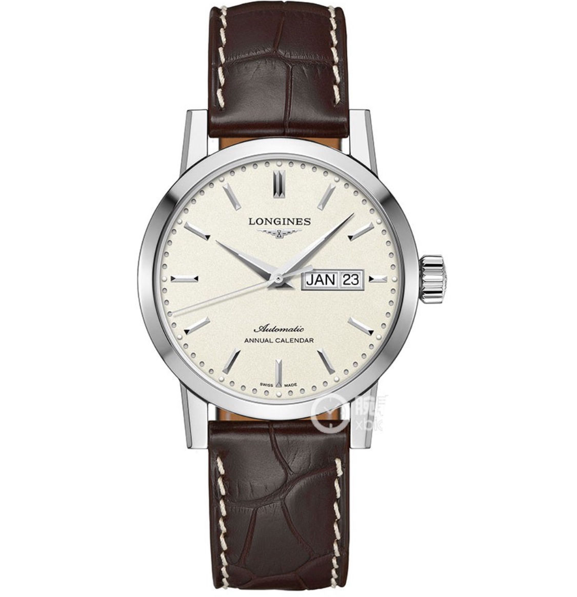 99新 Longines/浪琴 /1832系列827双日历/表径40/自动机械男表