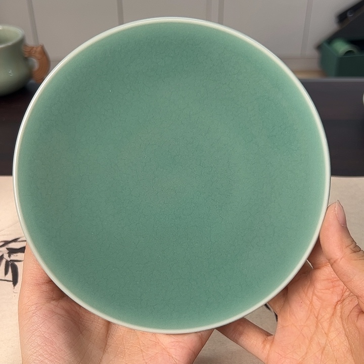 龙泉云间青瓷小米茶器