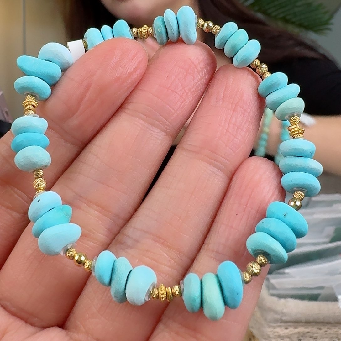 绿松石珠宝奇石未镶嵌