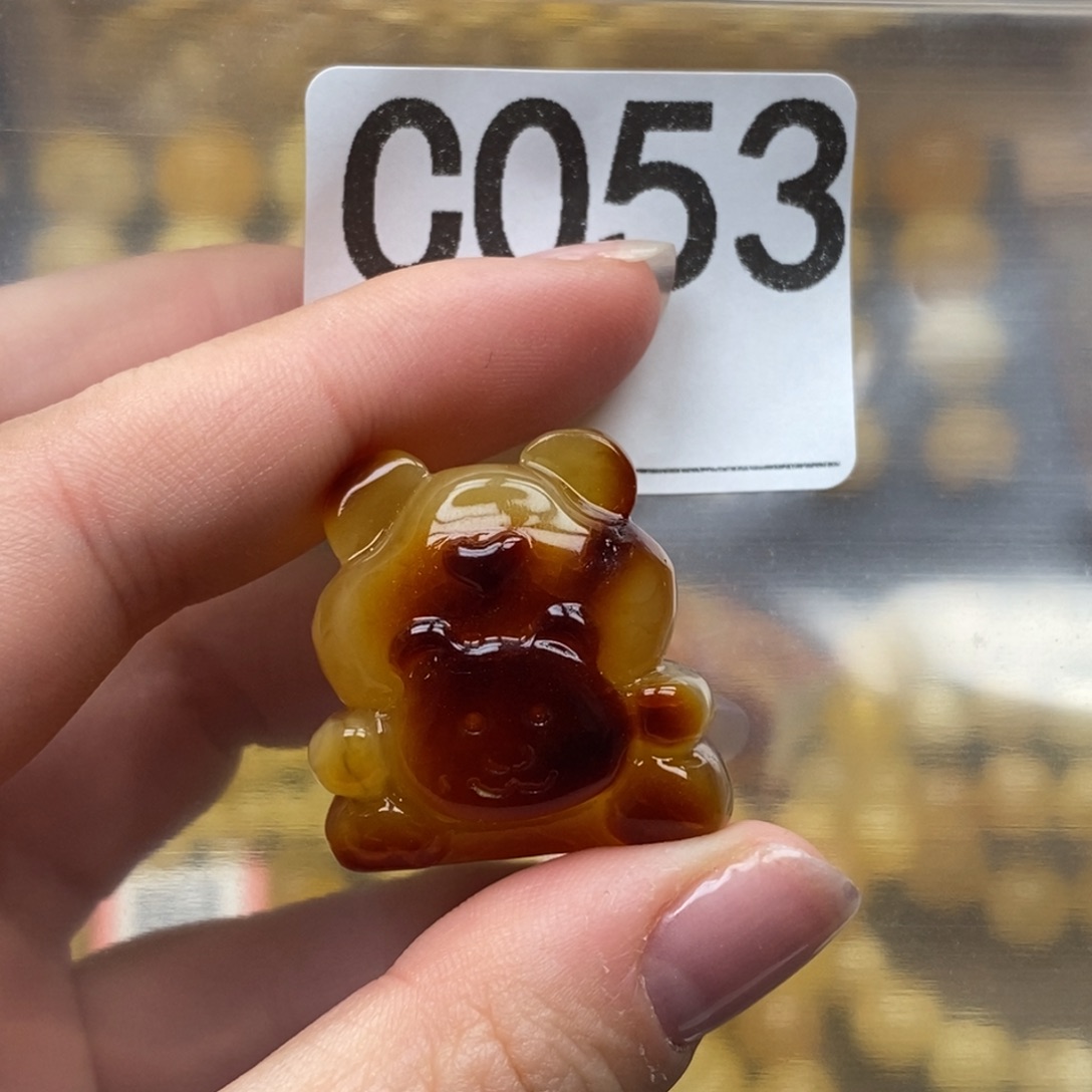琥珀未镶嵌珠宝奇石