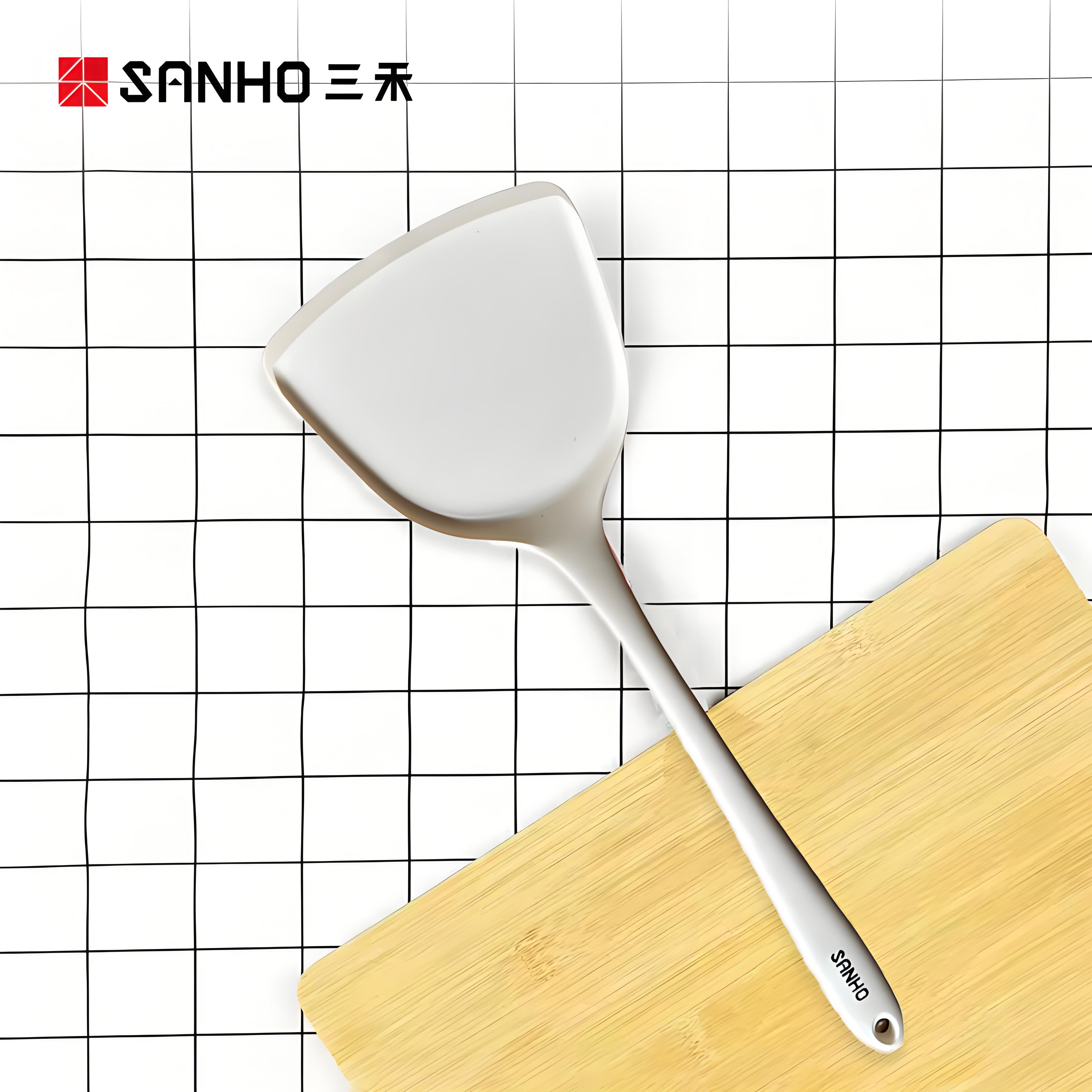 三禾硅胶铲家用锅铲不粘锅专用炒菜铲子食品级耐高温