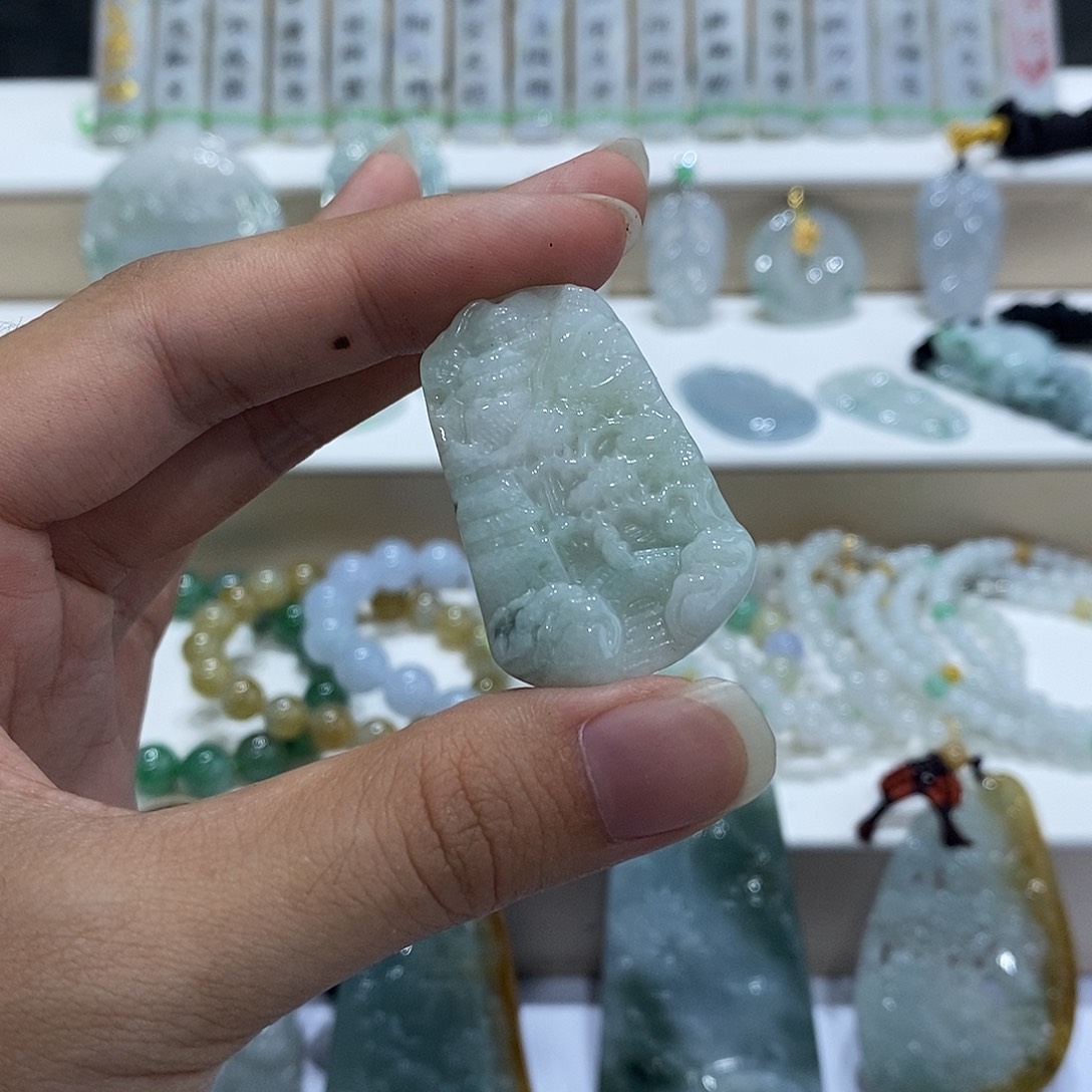 未镶嵌手链翡翠翡翠