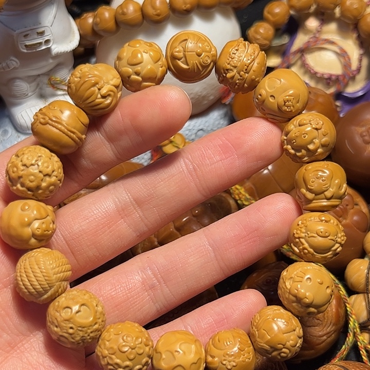 橄榄核手串/手链猴头1.45卡通多宝