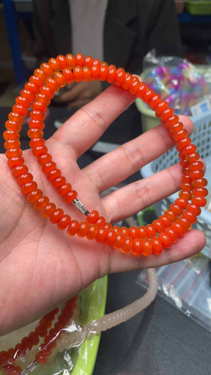 b 975  卡8 橘红算盘妈妈链